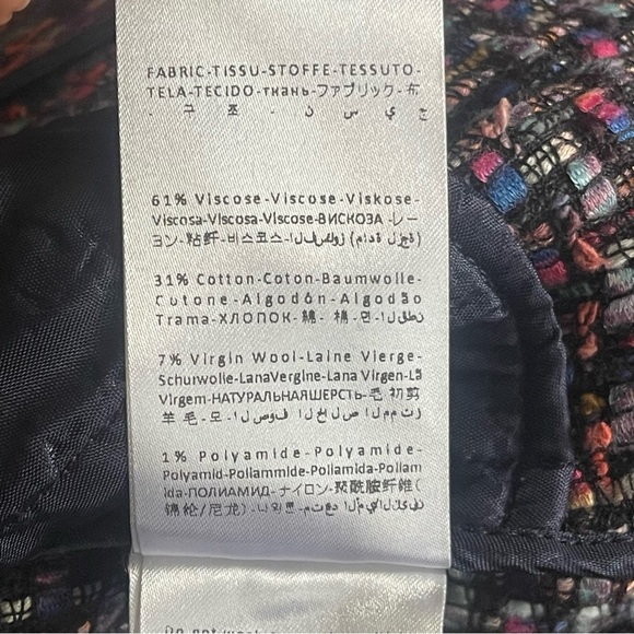 Marco De Vincenzo Boucle Jacket Size 38 - Picture 15 of 15